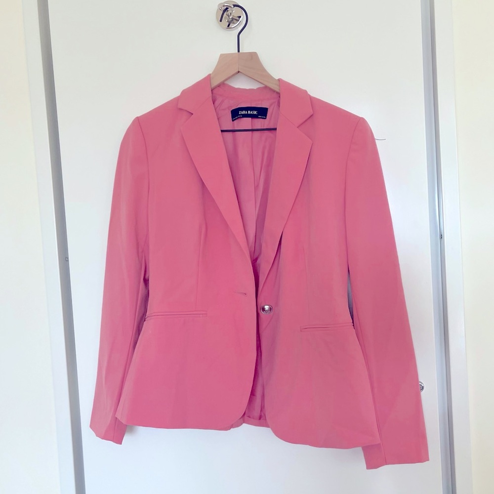 Size Small Pink Zara Blazer